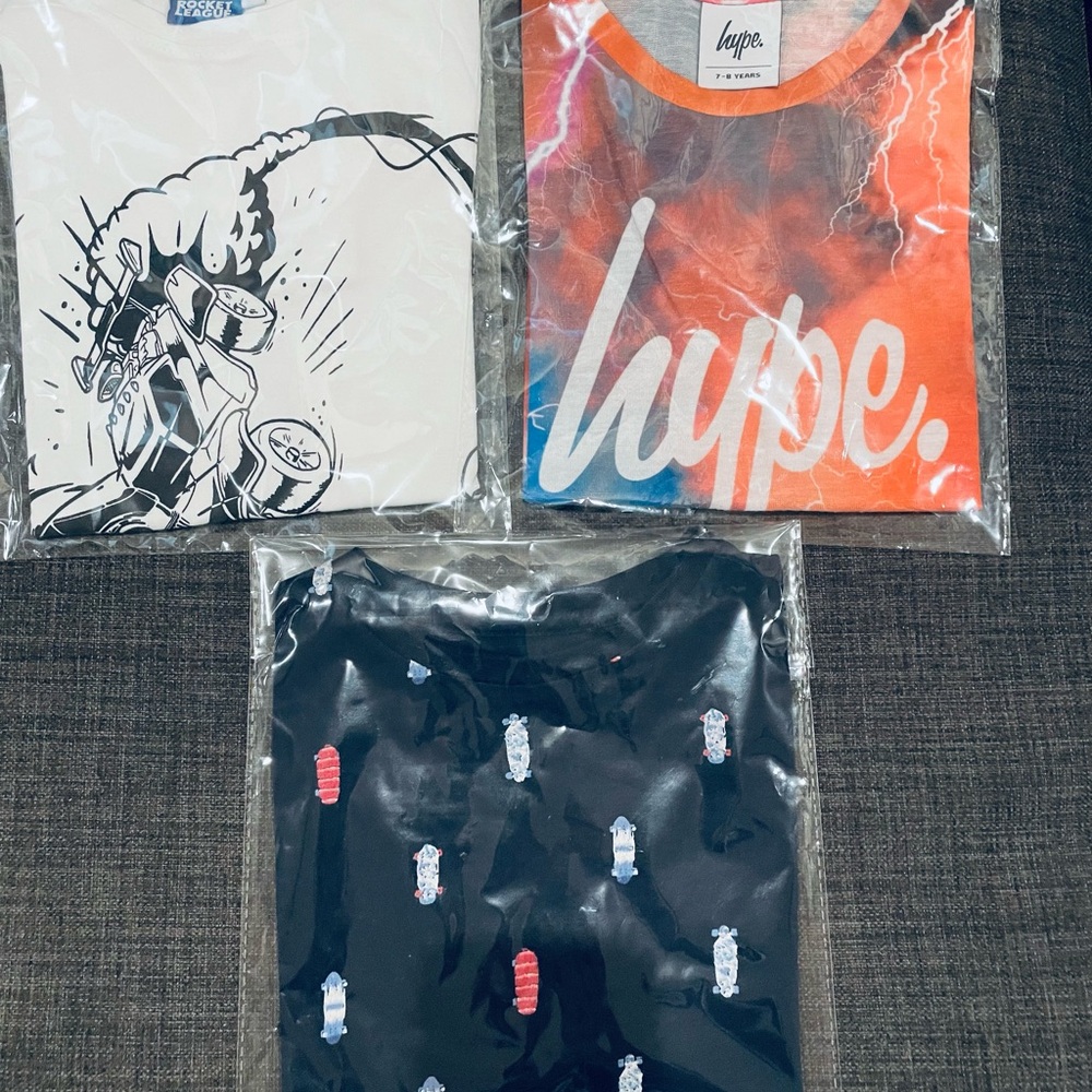 Graphic T-Shirts Set 3in1 Combo (Pre-Loved)